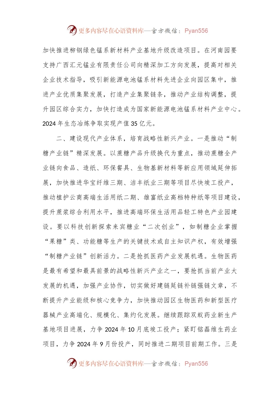 市工业园区2024年上半年产业集群发展务虚会讲话.docx_第2页