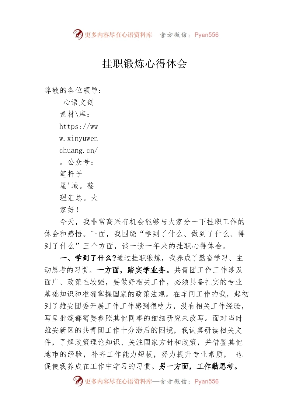 挂职锻炼心得体会.docx_第1页