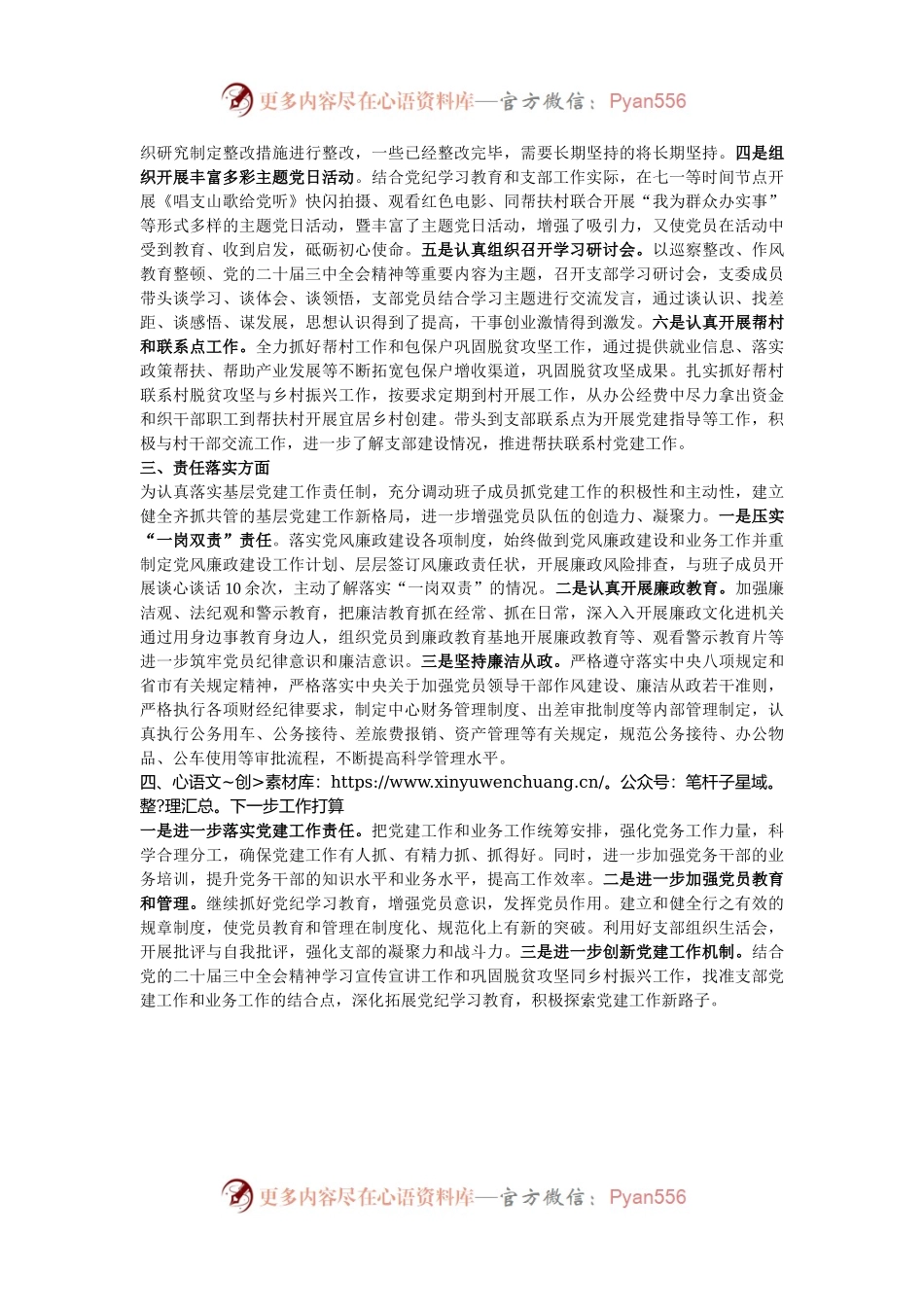 支部书记党建工作述职报告（通用型范文）.docx_第2页