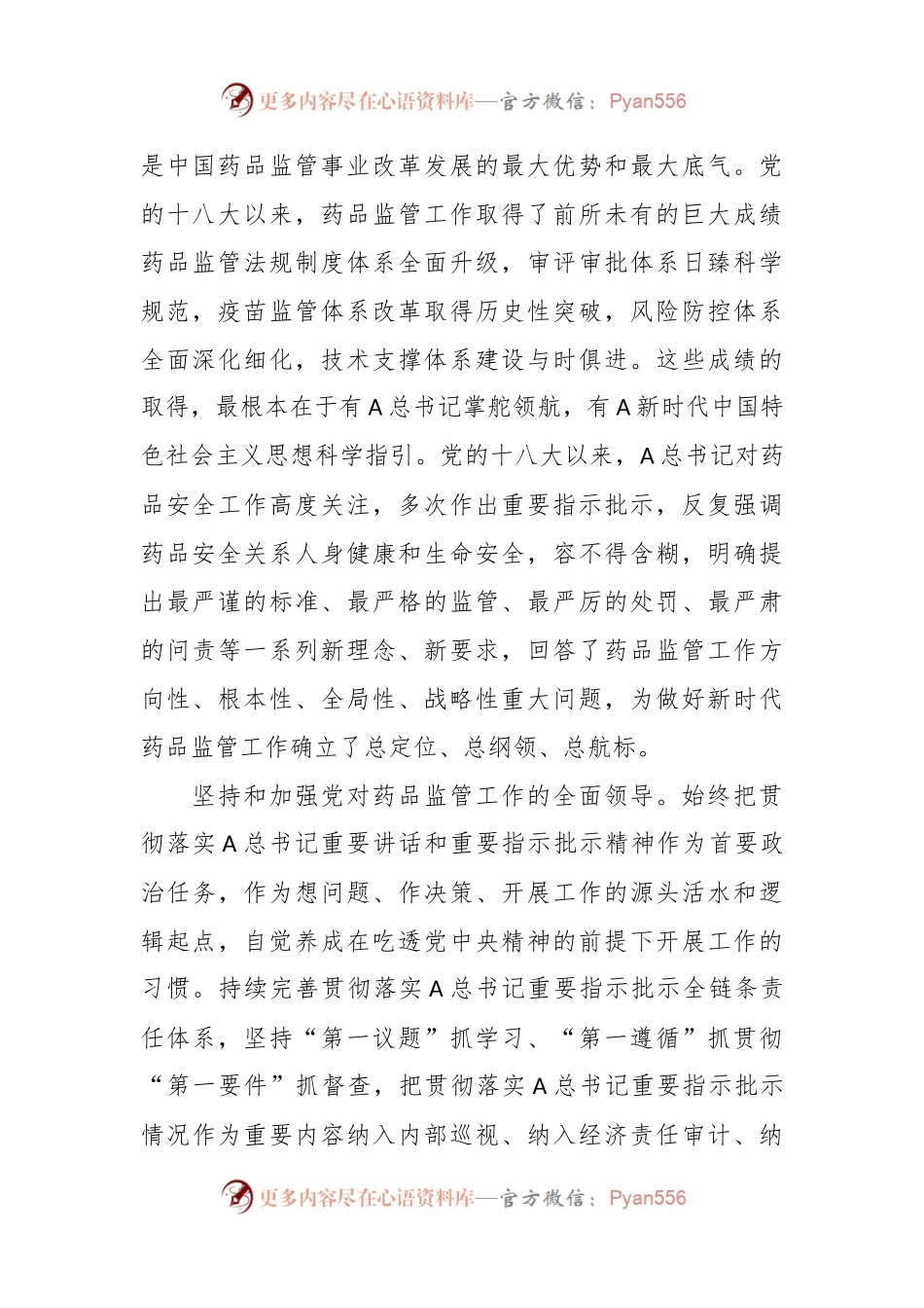 市场监管局长中心组研讨发言稿：建立健全科学高效权威的药品监管体系.docx_第2页
