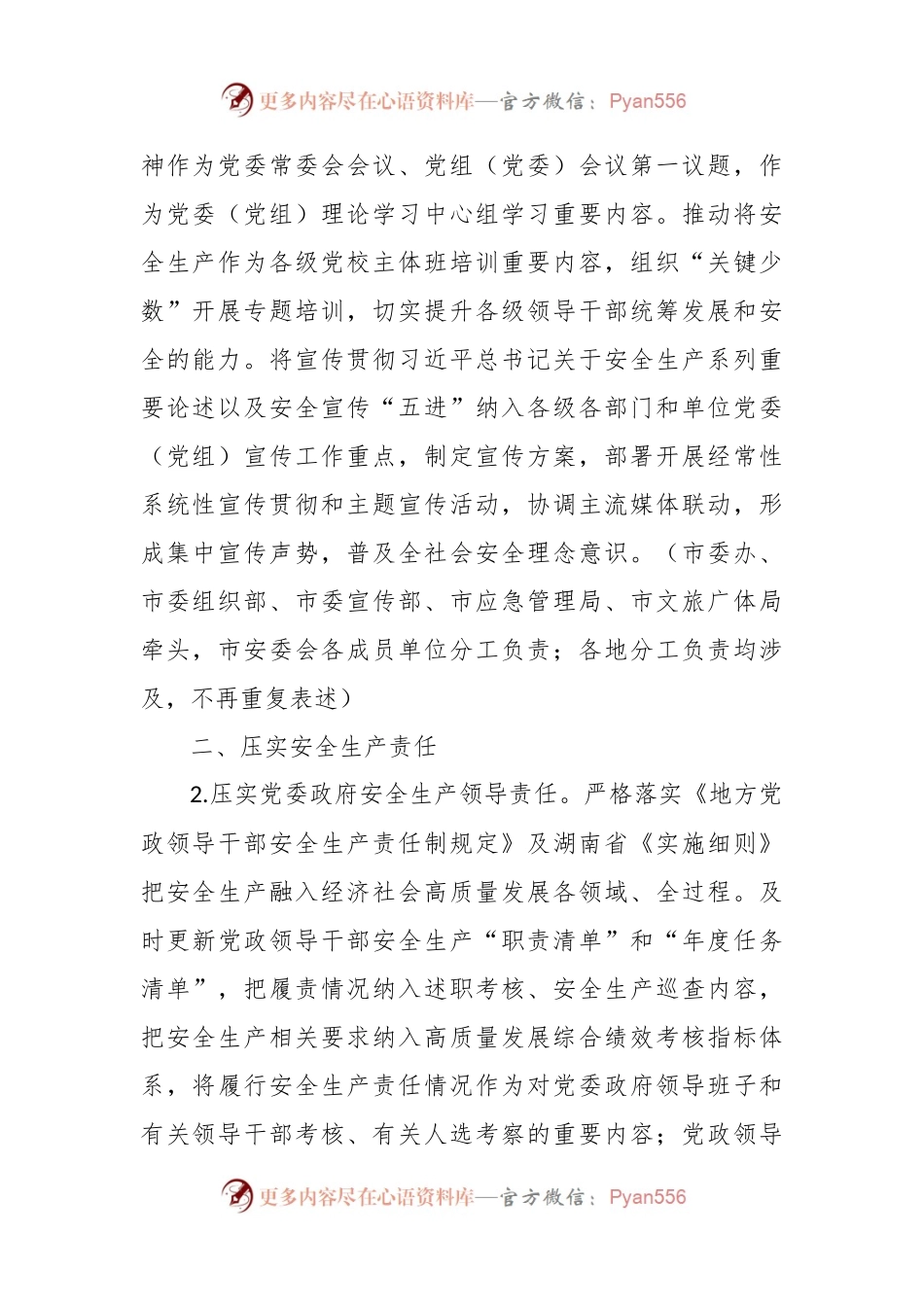 市安全生产委员会2024年度工作要点.docx_第2页