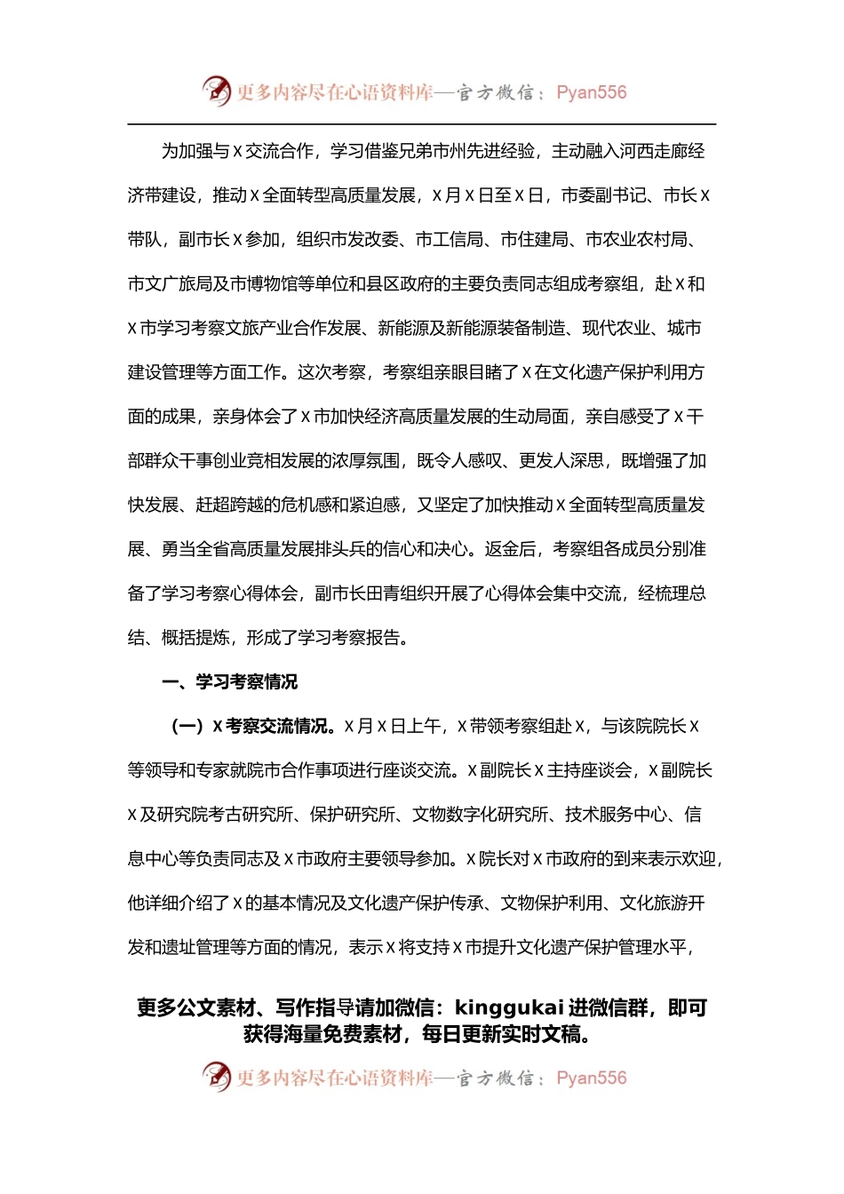市政府考察组赴X和X市学习考察报告.docx_第1页