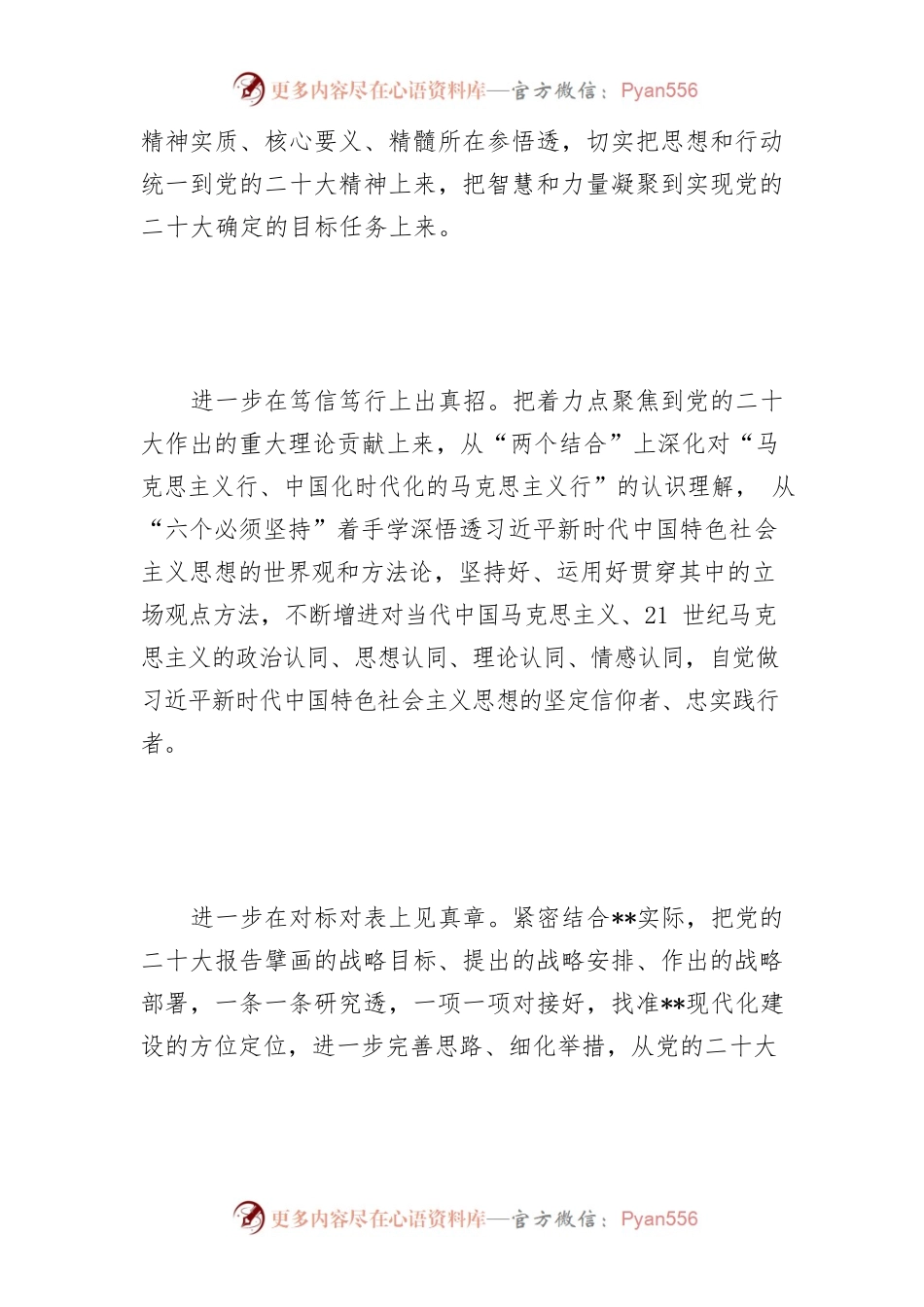 市委书记贯彻党的二十大精神研讨班讲话稿.docx_第2页