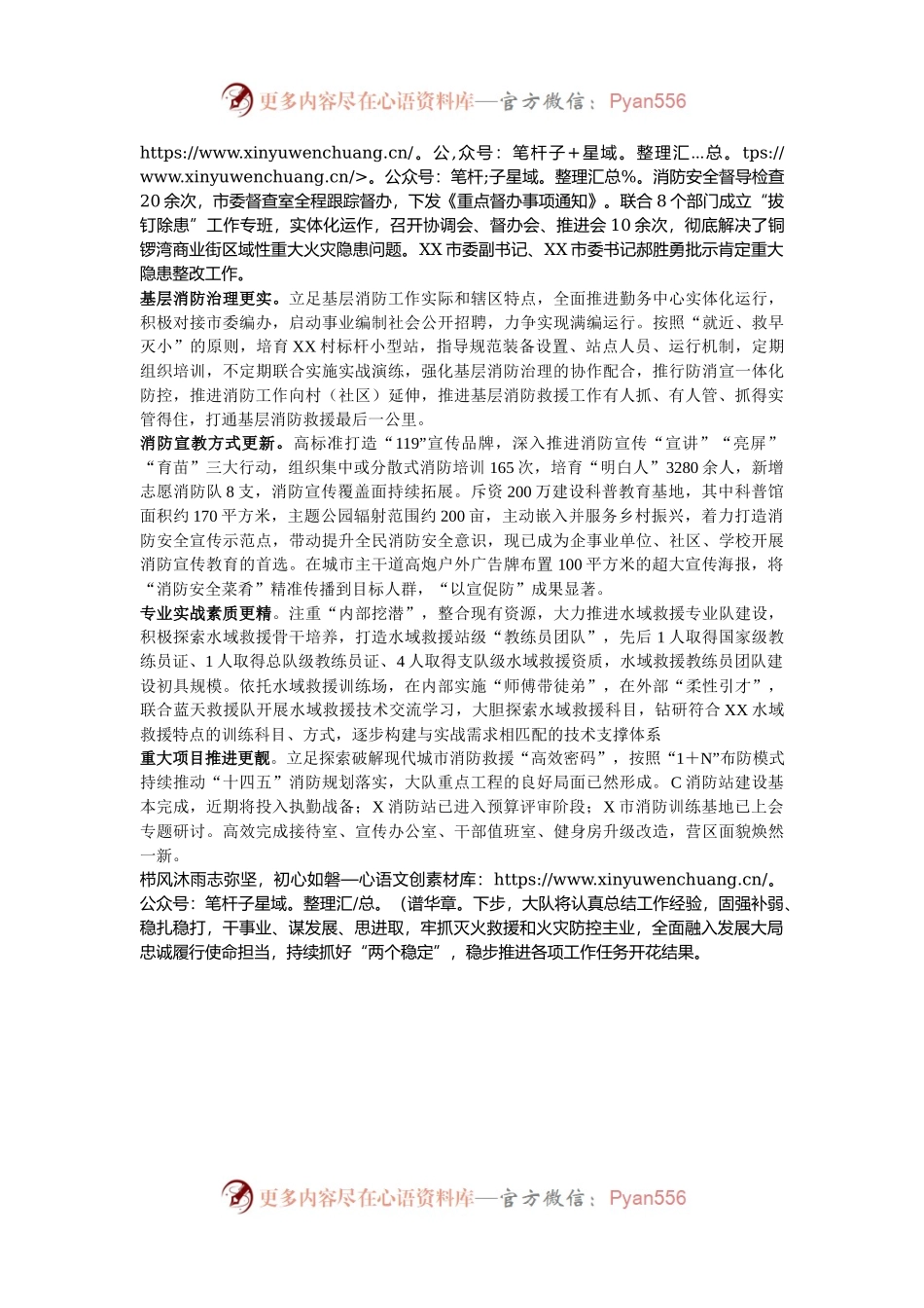 市消防救援大队2024年以来工作情况汇报.docx_第2页