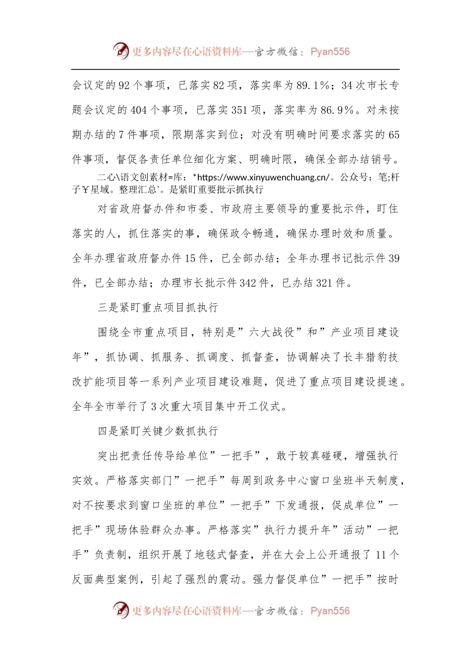 市政府”执行力提升年”活动交流发言.docx_第2页