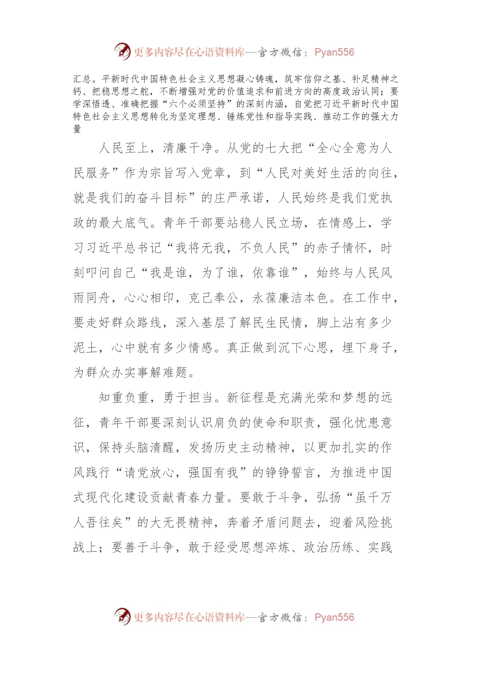 座谈发言：做忠诚干净担当的新时代青年干部.docx_第2页
