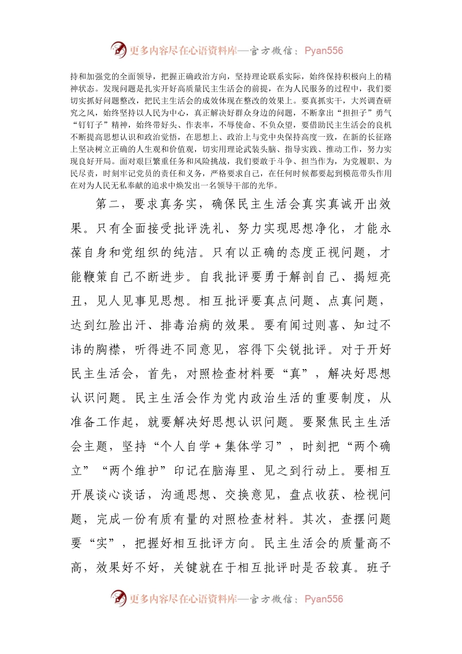 指导组在2022年民主生活会上的讲话.docx_第2页