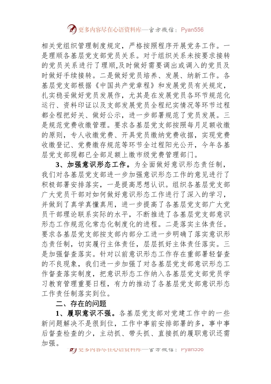 市文化和旅游局开展党支部建设情况全面排查情况报告.docx_第2页