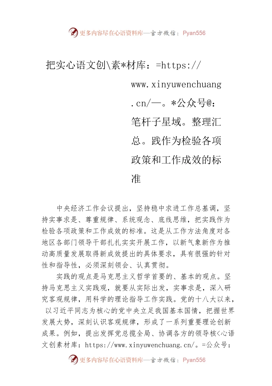 把实践作为检验各项政策和工作成效的标准.docx_第1页