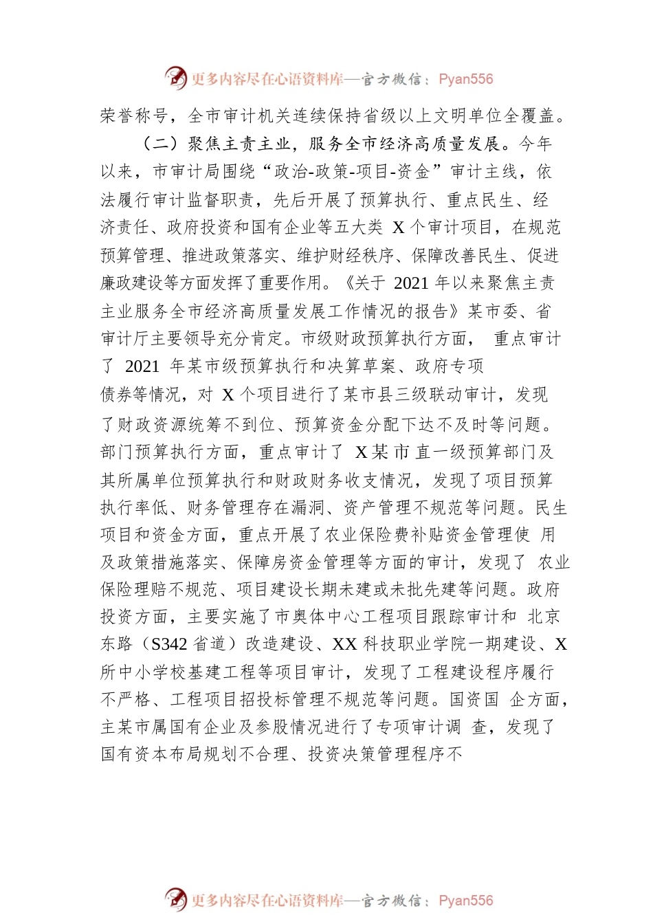 市审计局2022年工作总结和2023年工作打算.docx_第2页