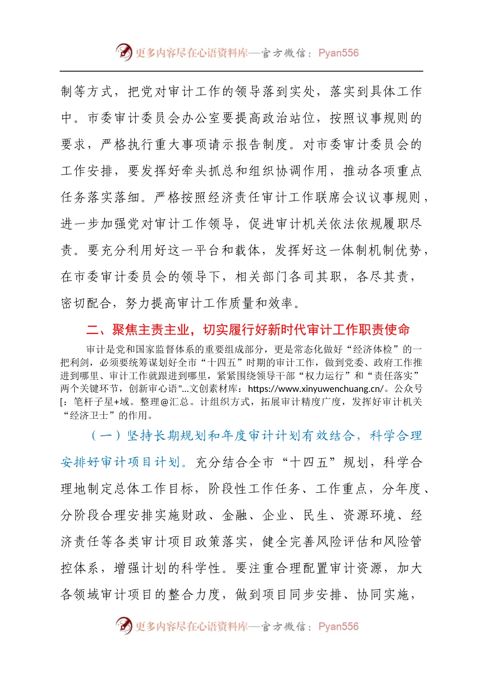 市委书记在2021年审计委员会会议上的讲话发言材料.docx_第2页