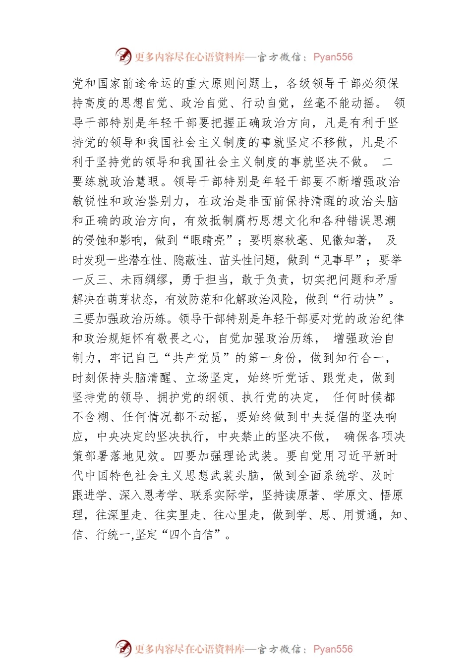 年轻干部专题党课讲稿：年轻干部如何提高“七种能力”.docx_第2页