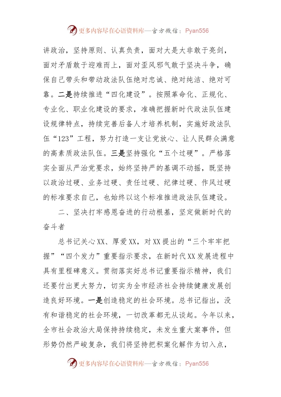 政法委书记在市委理论学习中心组上的发言提纲.docx_第2页