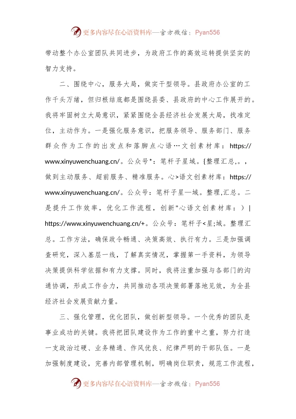 政府办公室主任任职表态发言.docx_第2页