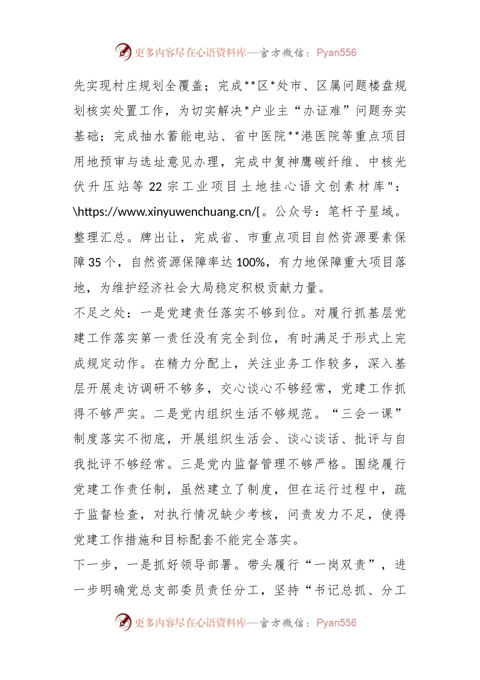 市自然资源和规划局某分局党总支书记抓基层党建述职报告.docx_第2页