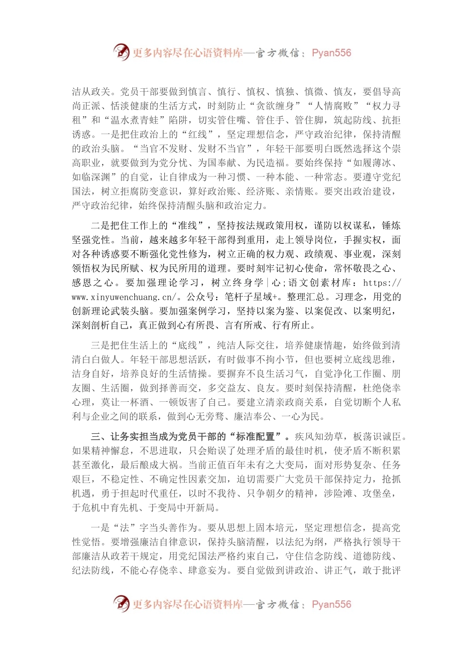 微党课：坚持忠诚干净担当 永葆党员干部本色.docx_第2页