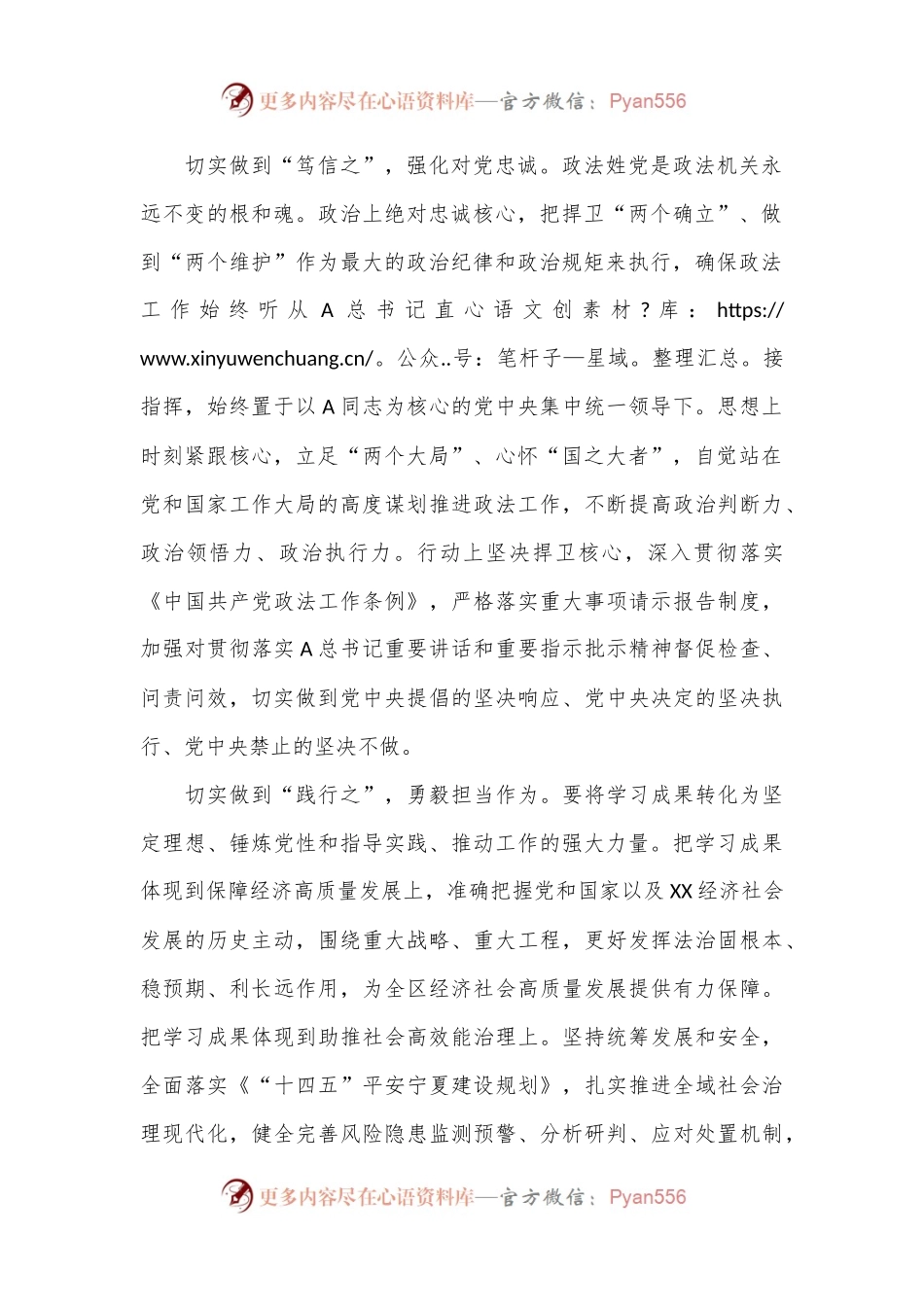 常委政法委书记中心组研讨发言：在奋力推动政法工作现代化上取得新成效.docx_第2页