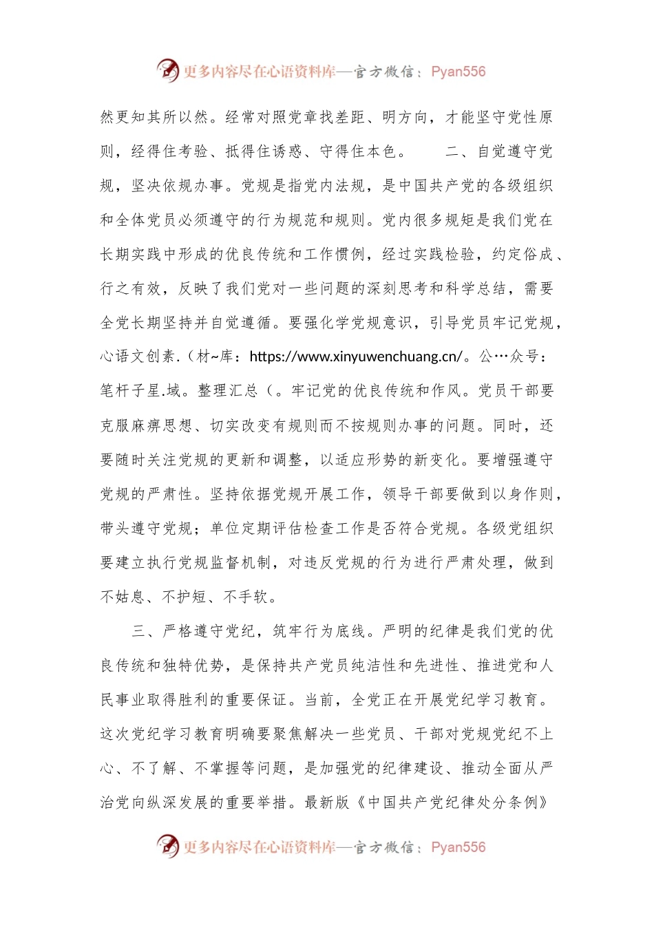 微党课：以党章党规党纪为标尺正身立行.docx_第2页
