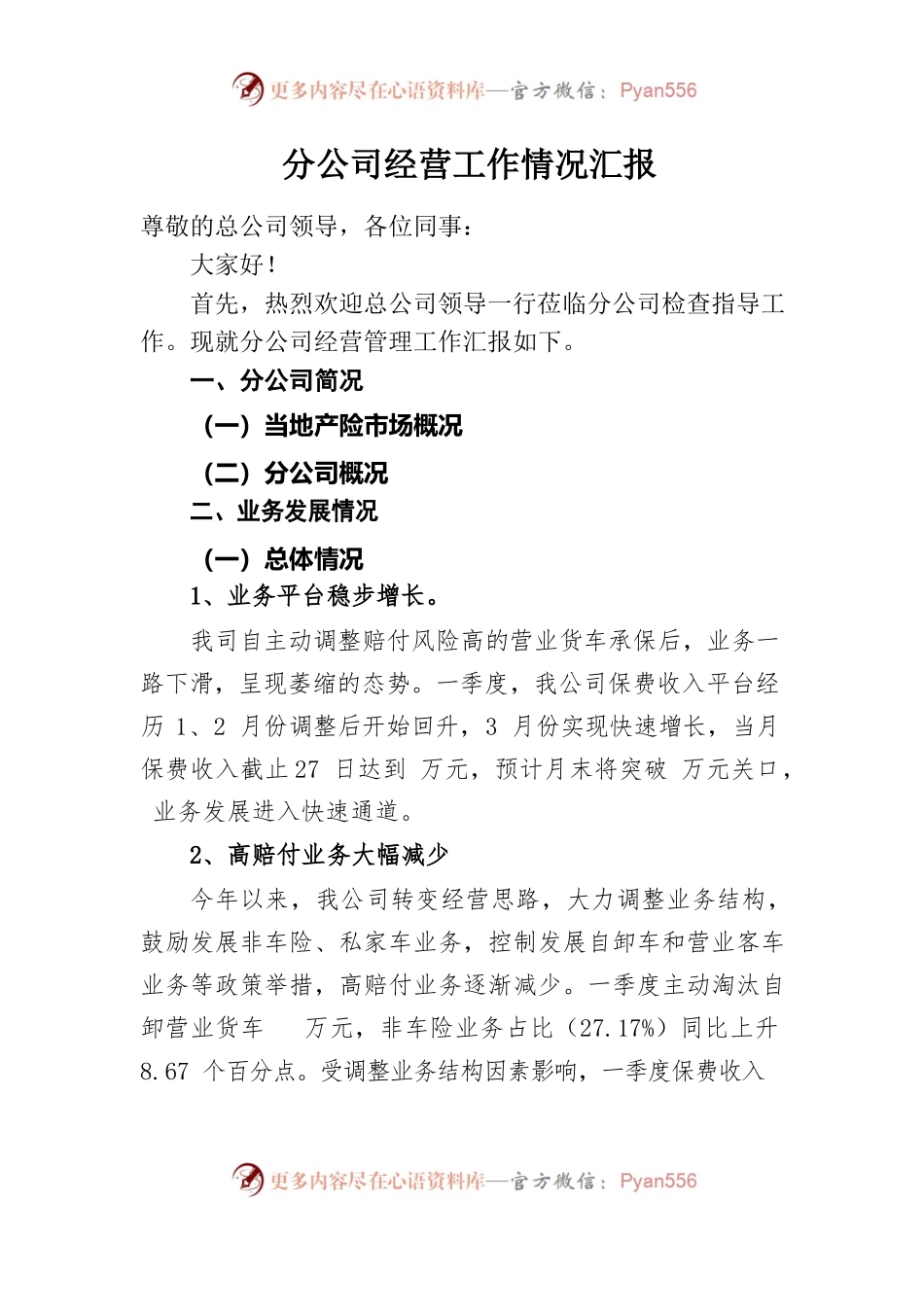 总公司调研汇报材料.docx_第1页