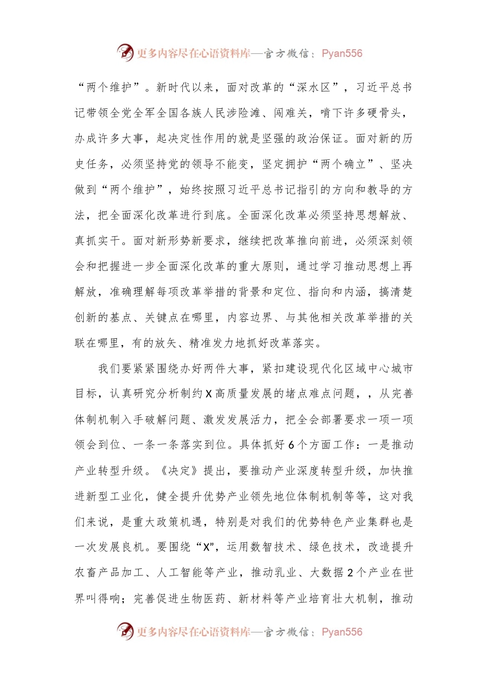 常务副市长在市委理论学习中心组关于党的二十届三中全会研讨发言提纲.docx_第2页