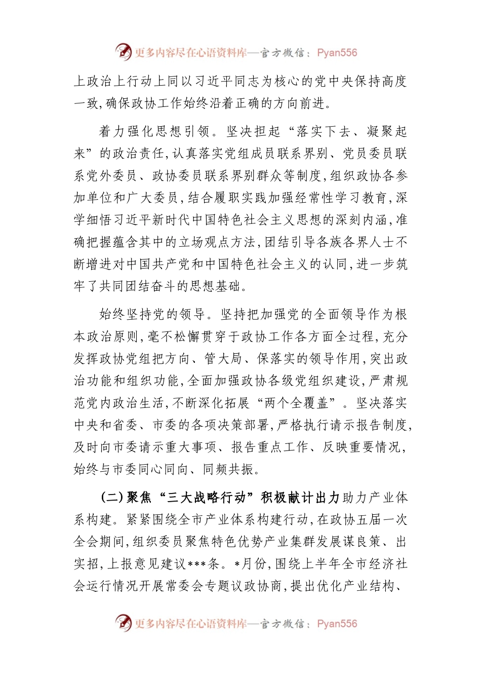 政协市委员会常务委员会工作报告.docx_第2页
