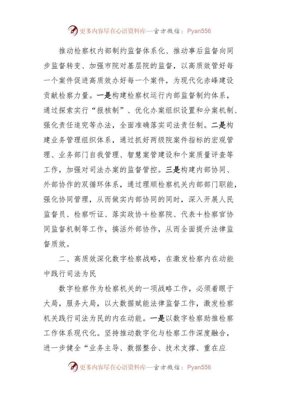 市检察院理论学习中心组学习研讨发言材料（学习两会精神）.docx_第2页