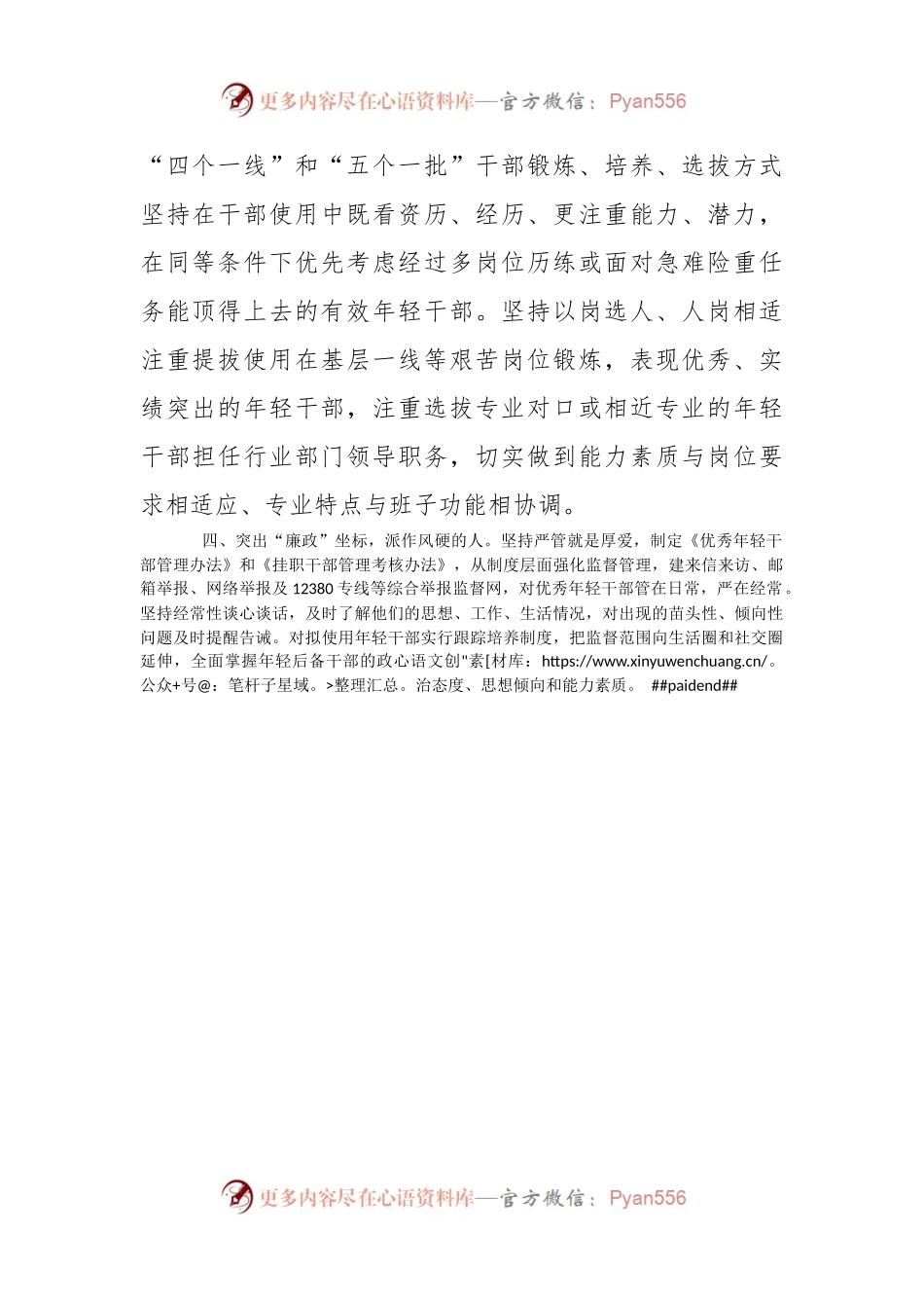 年轻干部队伍建设经验材料.docx_第2页