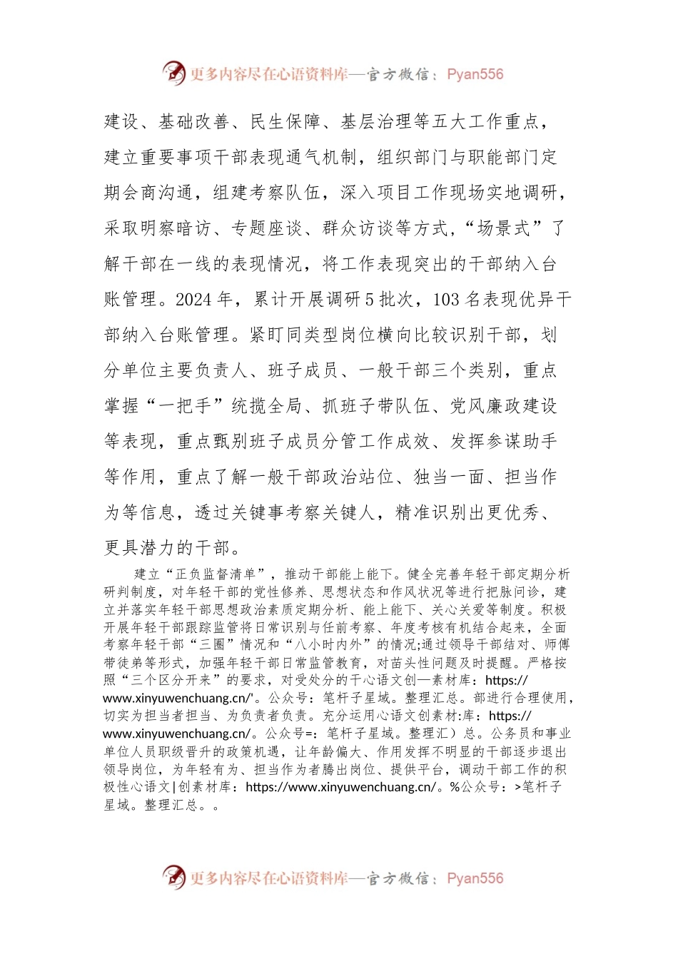 强化干部队伍建设的日常表现、重点实绩、正负监督三张清单.docx_第2页