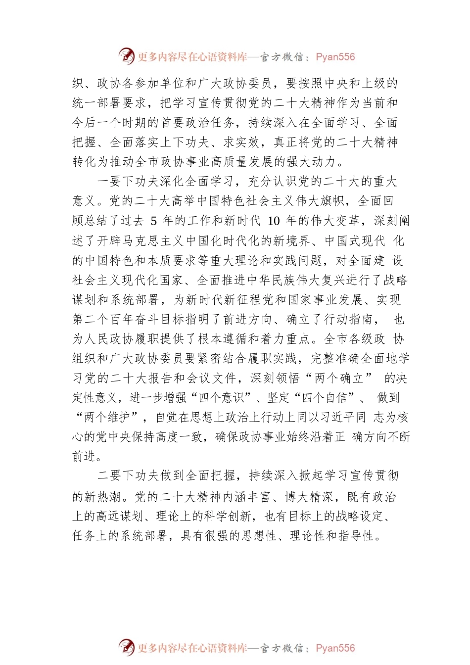 政协主席在市政协常委会会议上的讲话0.docx_第2页