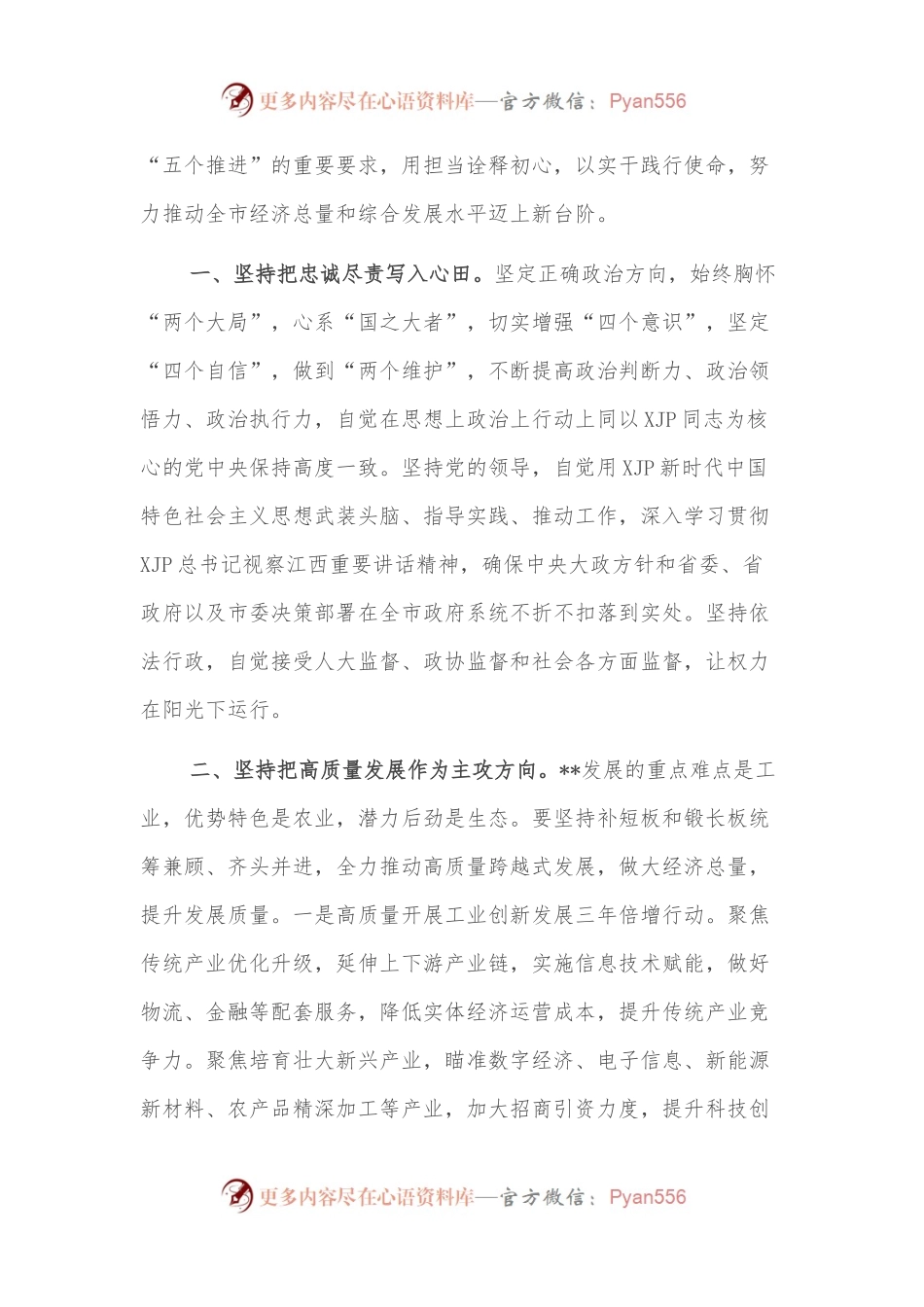 市长任职表态发言（二）.docx_第2页