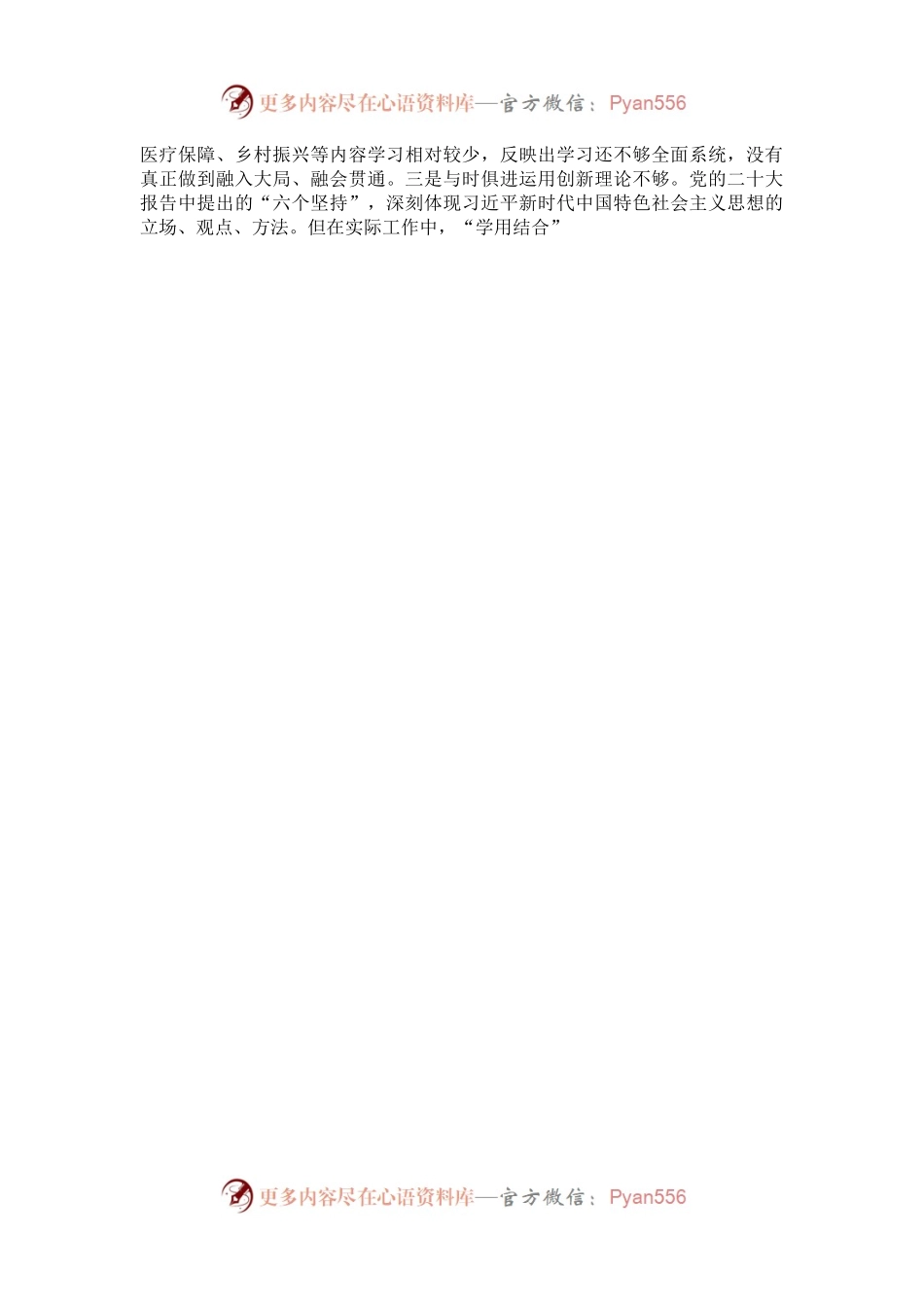 市局书记2022年度民主生活会对照检查材料.docx_第2页