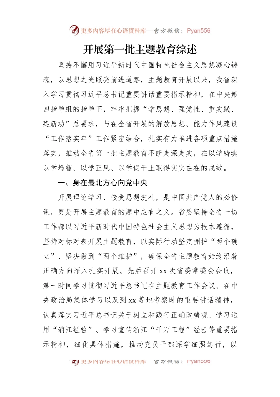 开展第一批主题教育综述材料（2篇）.docx_第2页