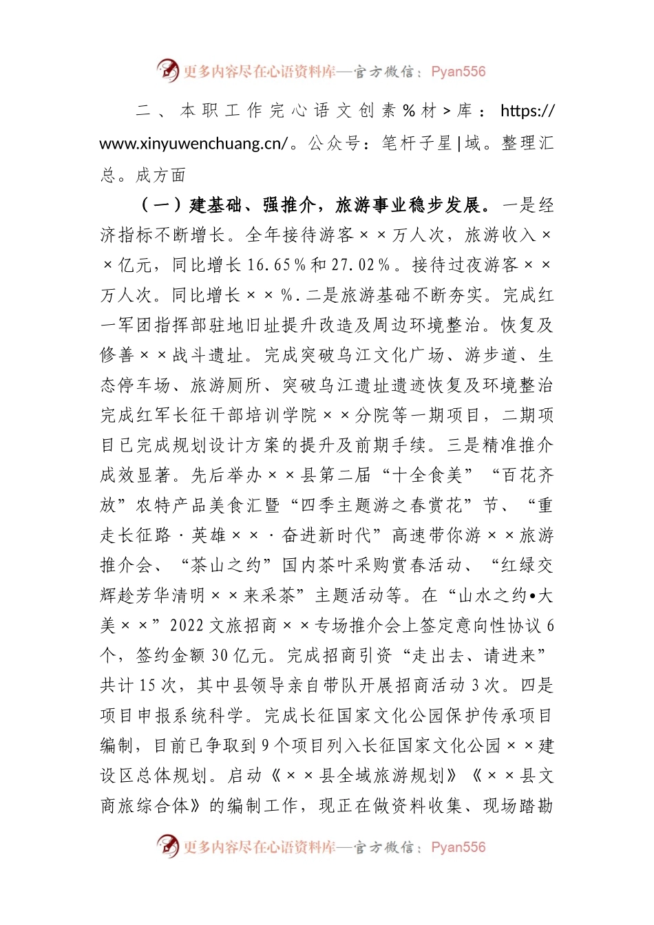 文化旅游局长年度述职述廉报告.docx_第2页
