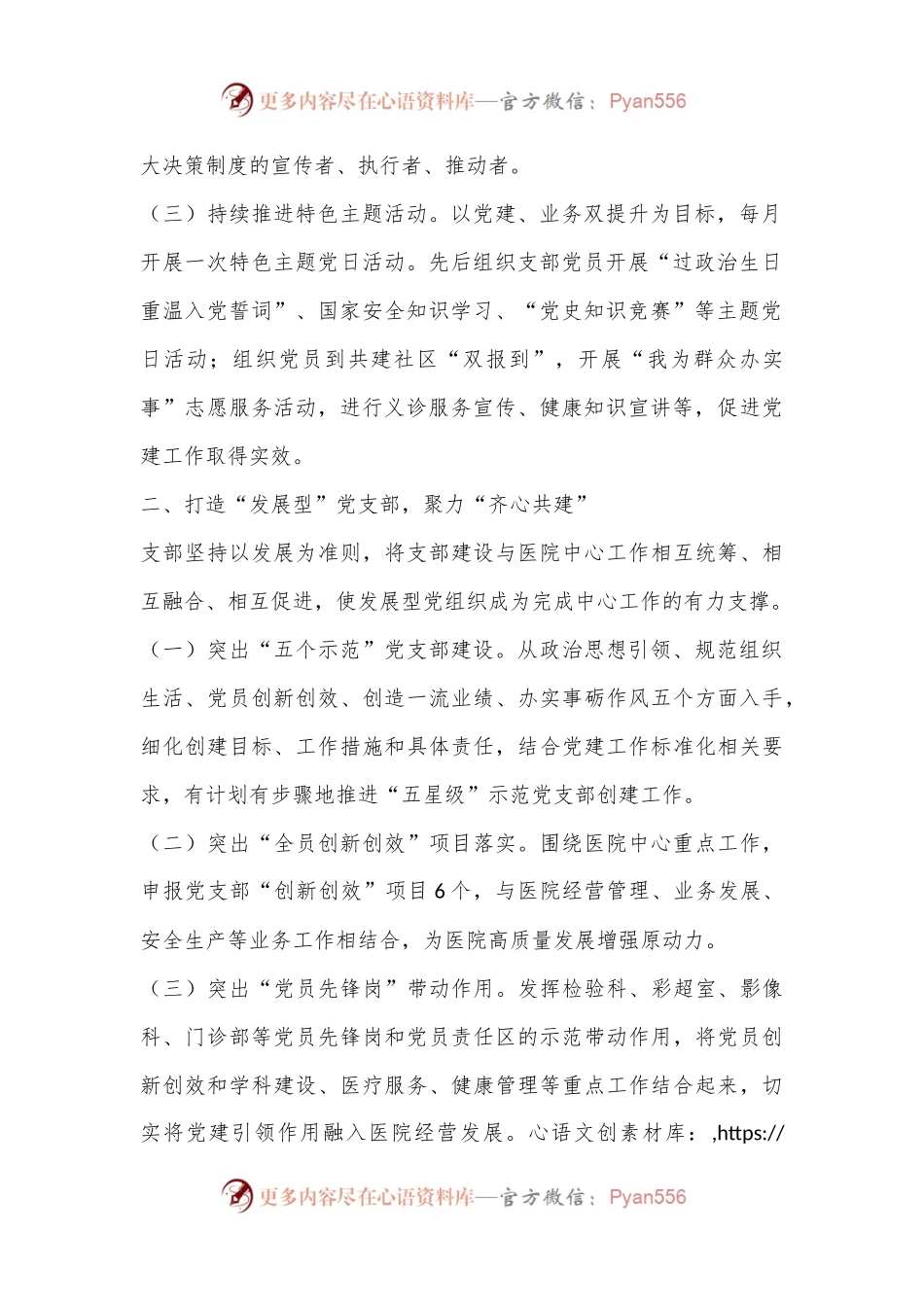 支部2024年上半年落实全面从严治党主体责任情况报告.docx_第2页