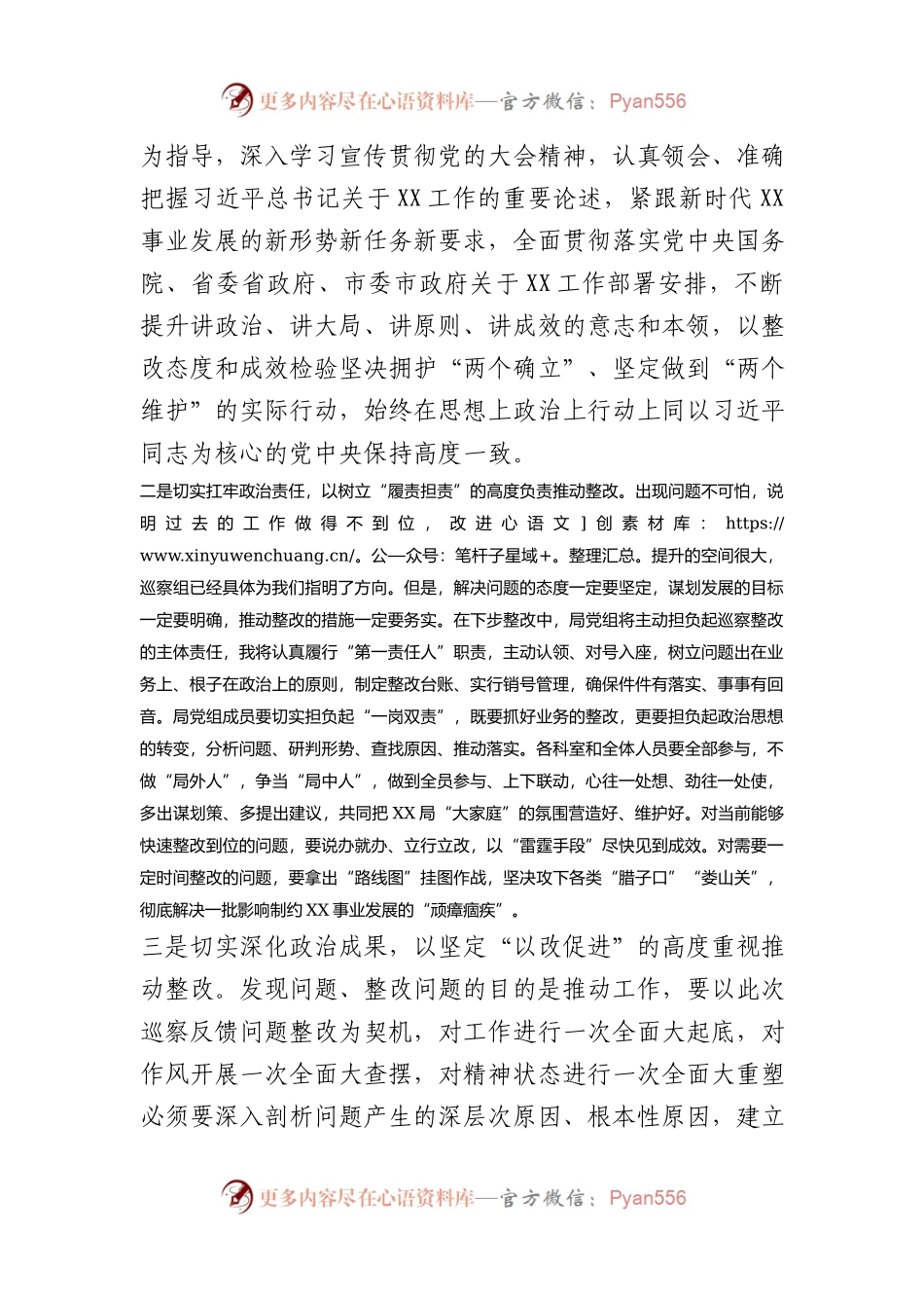 市局主要负责同志在巡察反馈会议上的讲话提纲.docx_第2页