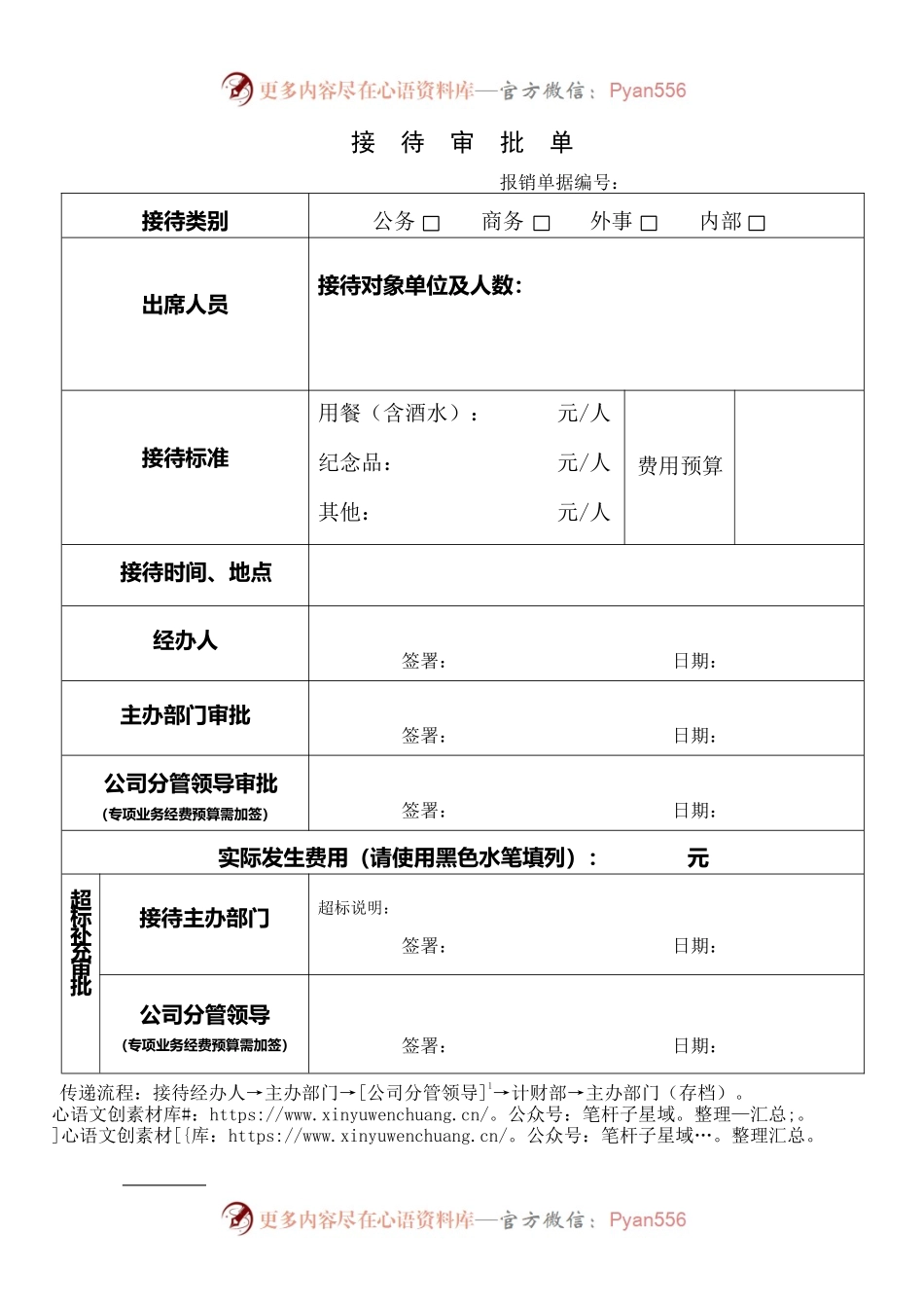 接待审批单模板.docx_第1页