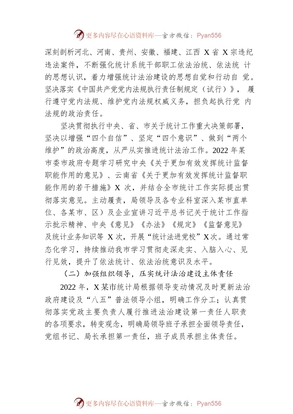 市统计局2022年法治政府建设工作总结及2023年工作计划.docx_第2页