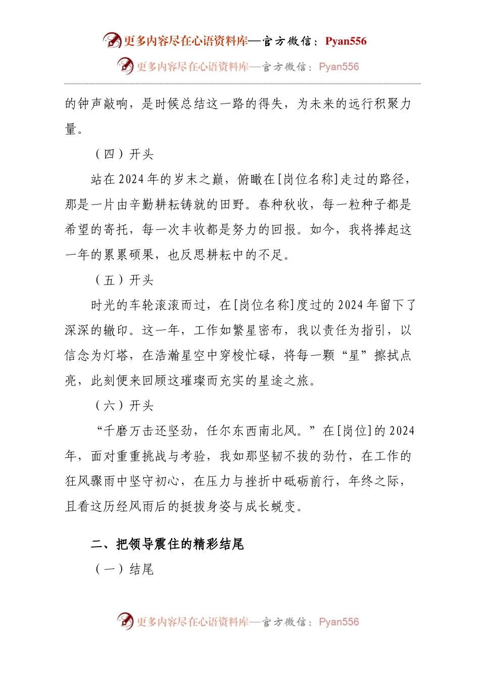 惊艳全场的年终总结精彩开头、结尾、领导青睐之精选词汇与用法。.docx_第2页