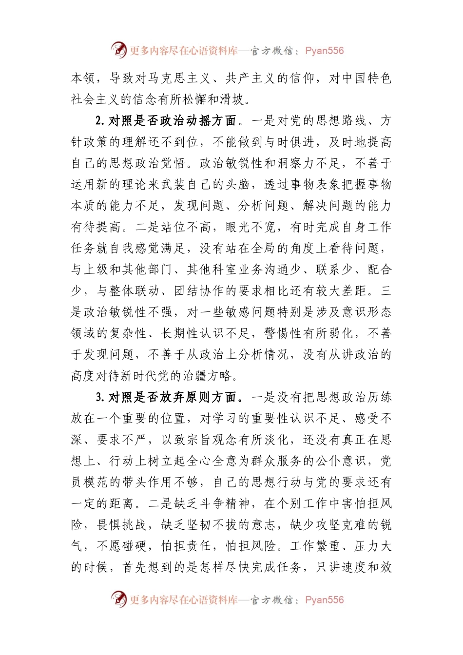 市纪委书记教育整顿六个方面检视问题发言提纲.docx_第2页