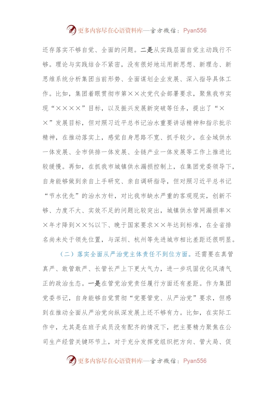 市委巡察反馈意见整改专题民主生活会个人发言提纲.docx_第2页