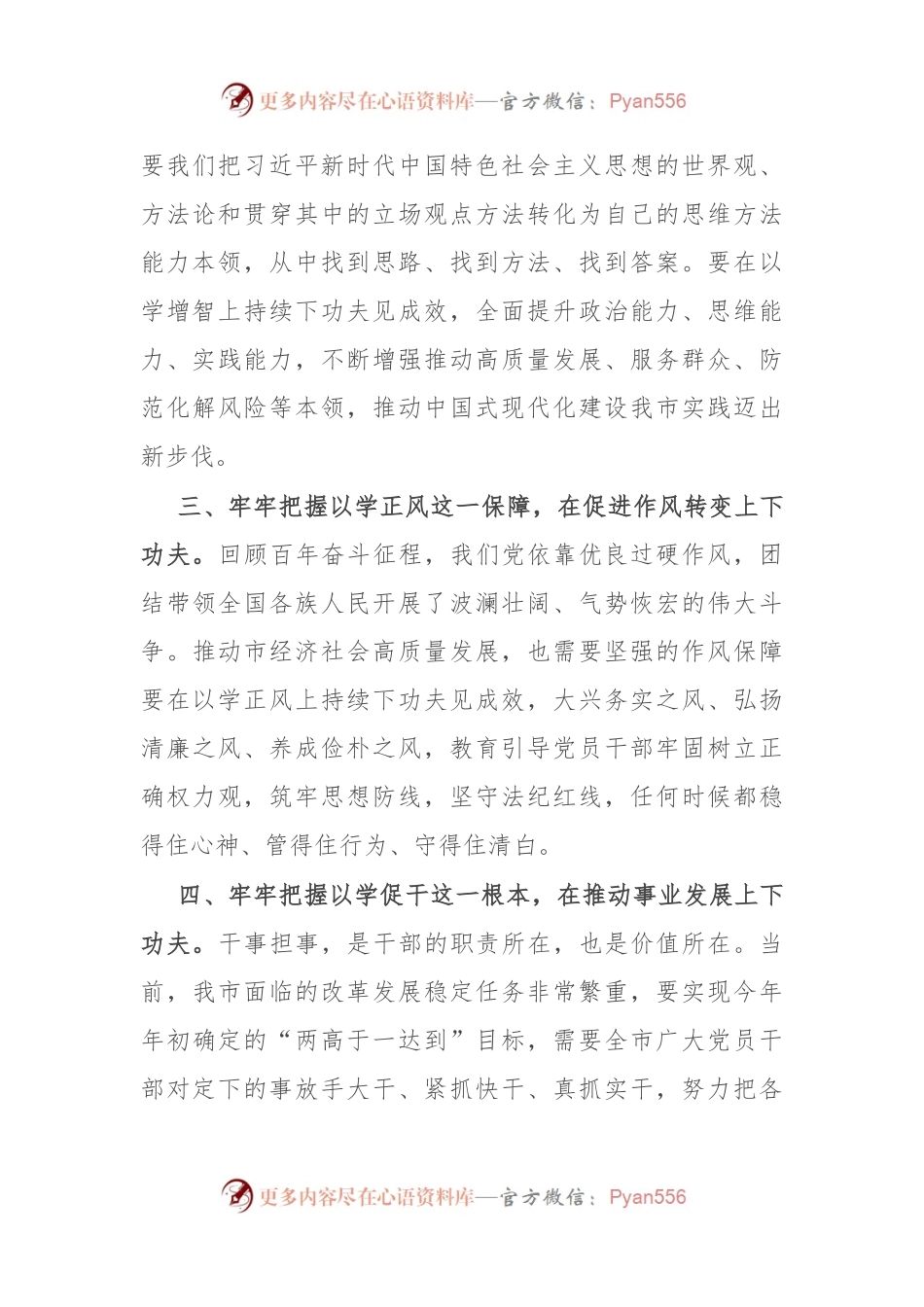 市长在主题教育专题研讨学习会上的发言.docx_第2页