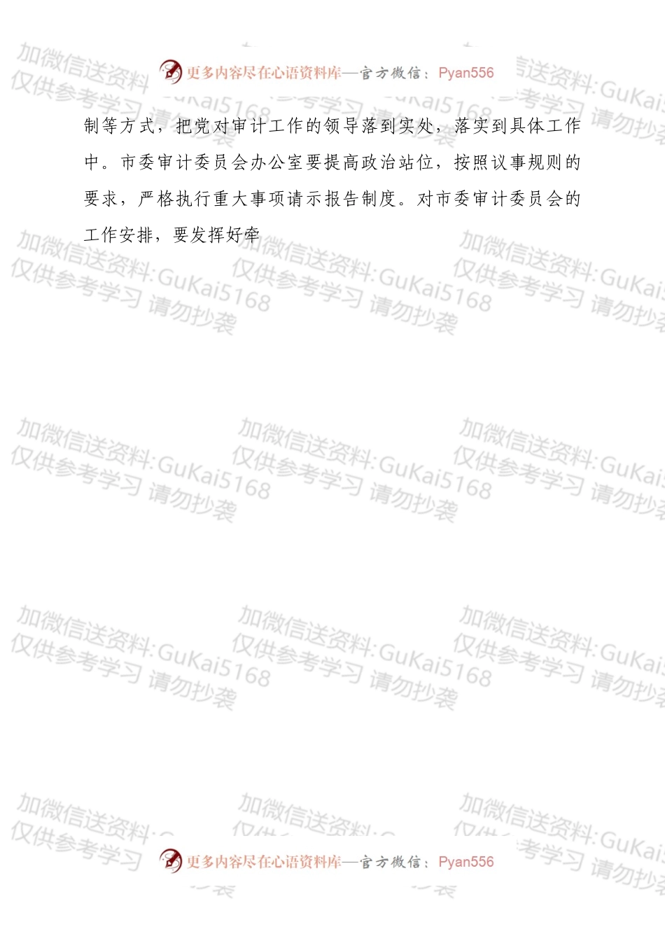 市委书记在202X年审计委员会会议上的讲话发言材料.docx_第2页