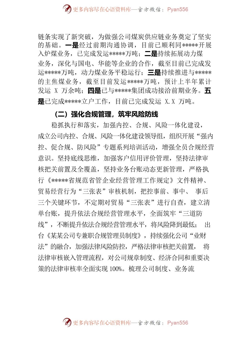 某某公司2023年上半年工作总结及下半年工作计划.docx_第2页