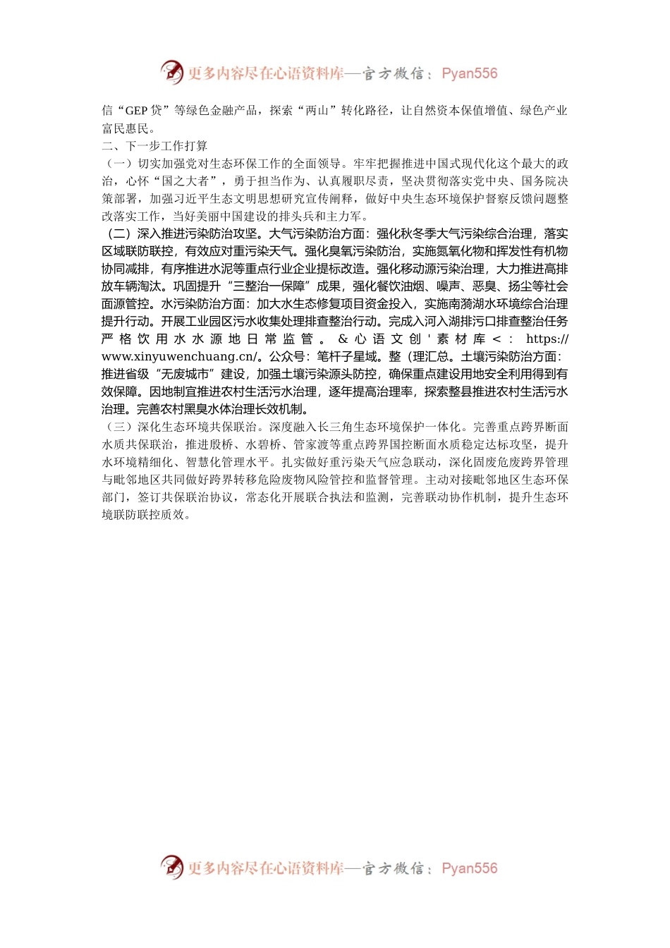 生态环境局党组书记述职述廉述党建工作报告.docx_第2页