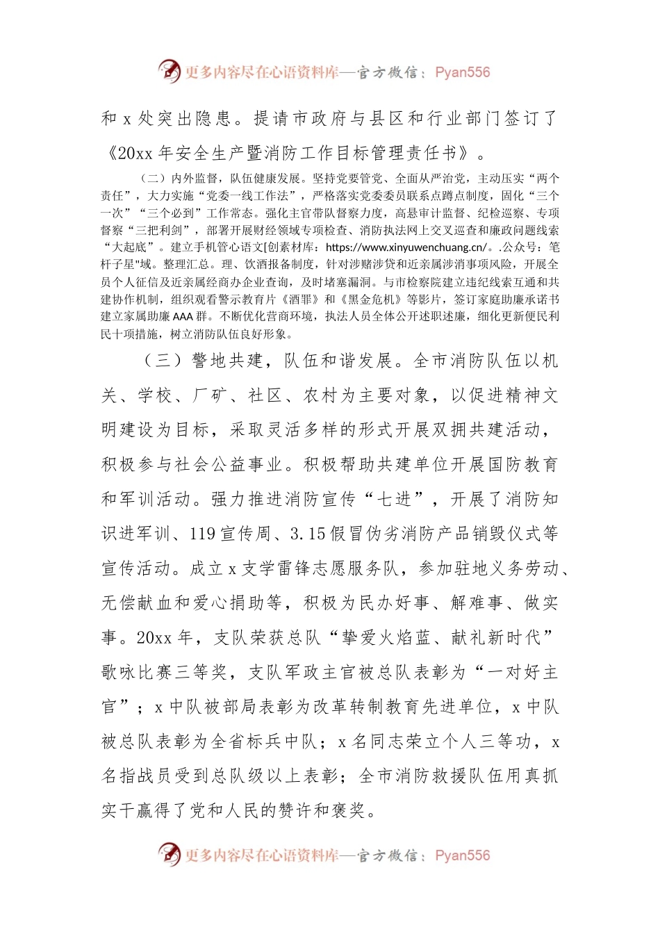 消防救援支队双拥工作总结.docx_第2页