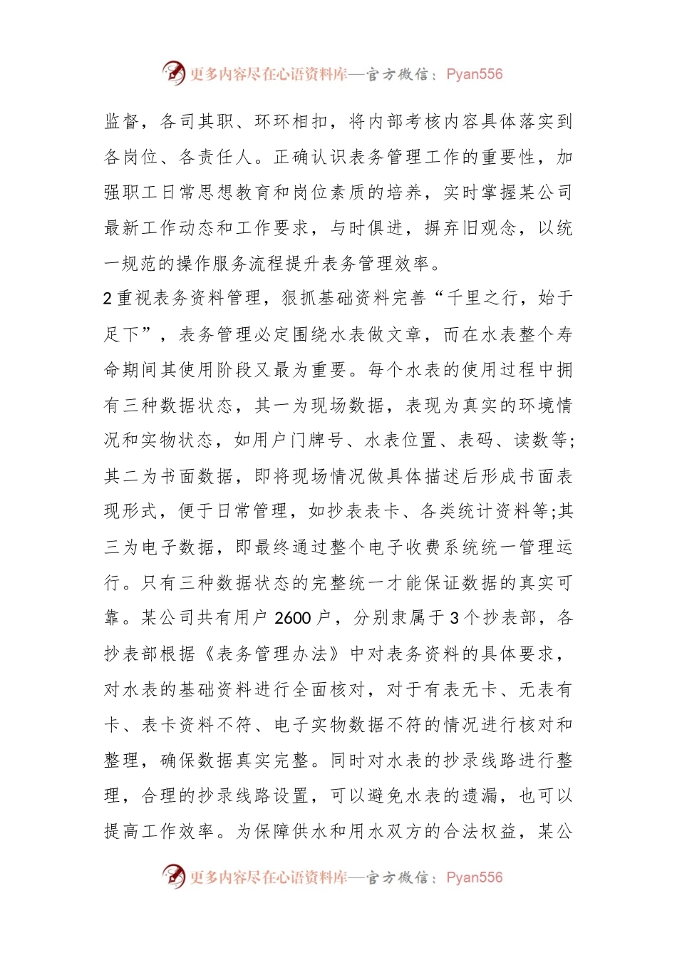 浅谈供水某公司表务管理体系.docx_第2页