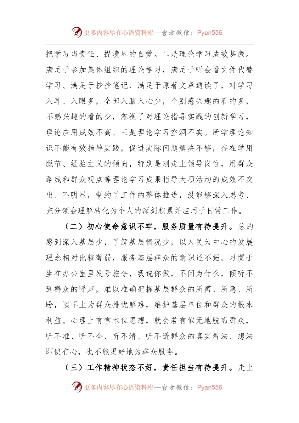 班子成员党史学习教育专题民主生活会.docx_第2页