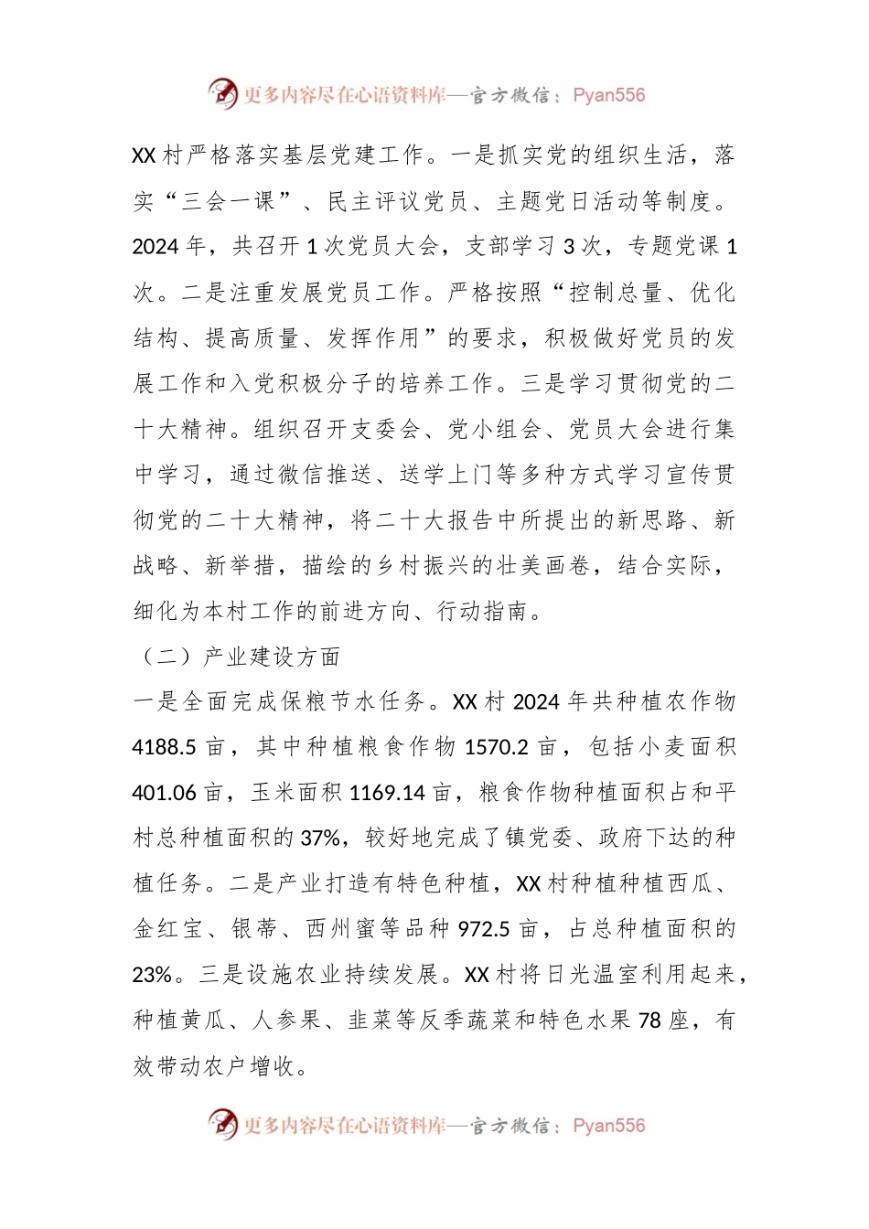 村2024年一季度重点工作总结.docx_第2页