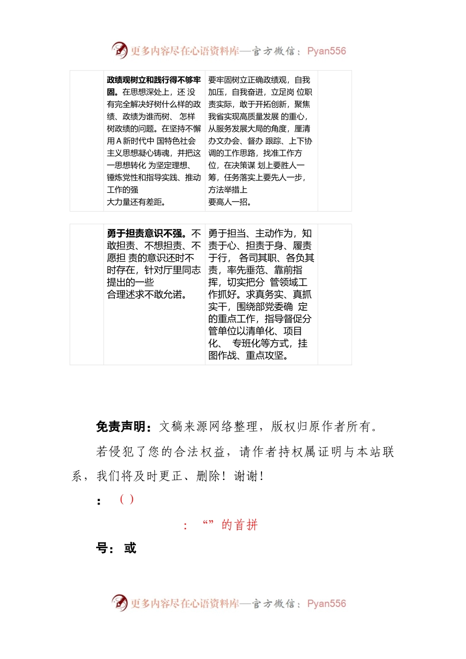有关2023年主题教育“担当作为”方面检视问题清单及整改台账(个人通用).docx_第2页