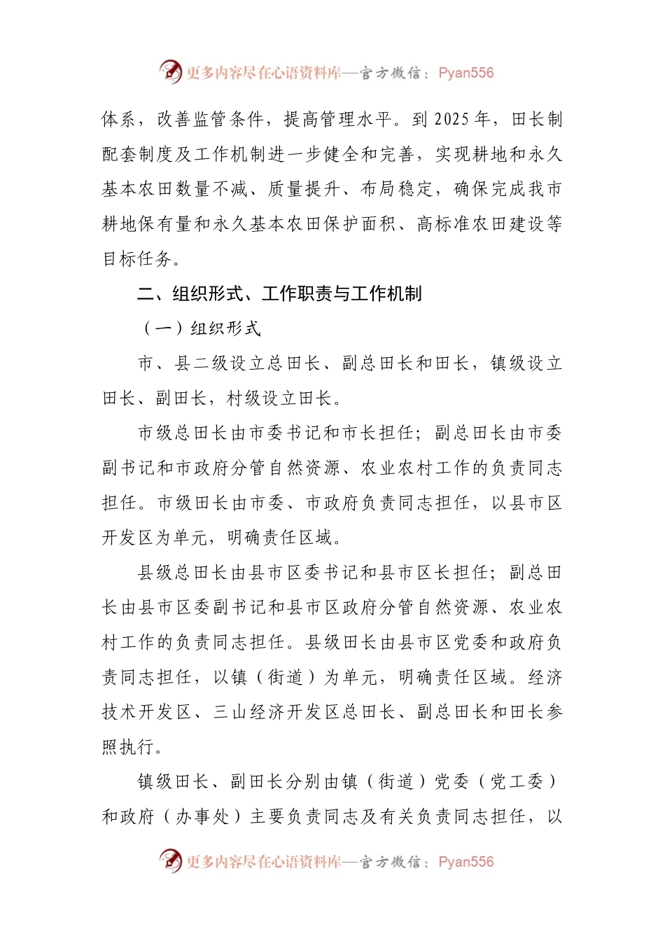 田长制工作实施方案2.docx_第2页